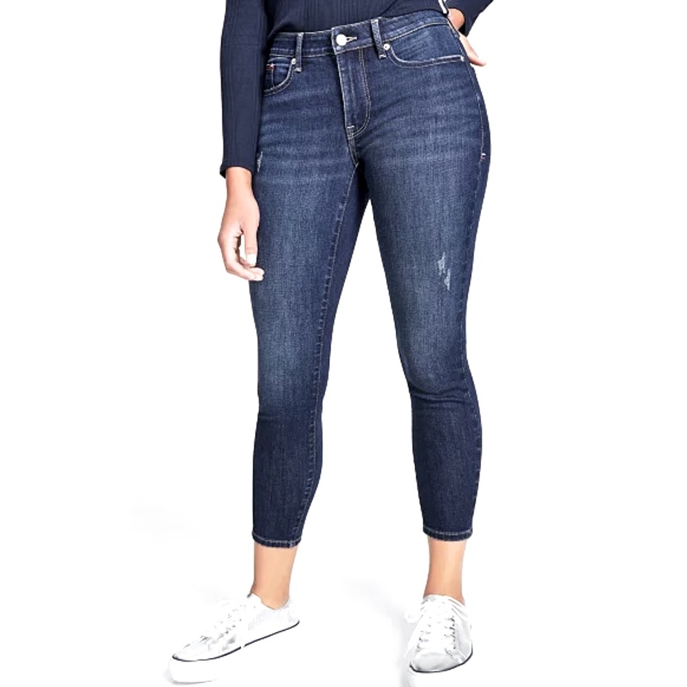 NWT Tommy Hilfiger Curvy Skinny Ankle Jean size 12 - Picture 3 of 13